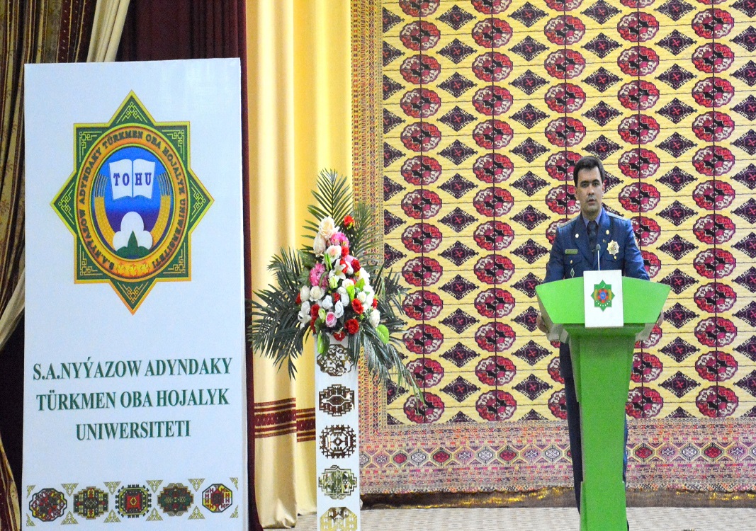 Talyp ýaşlaryň arasynda terbiýeçilik işlerini güýçlendirmek maksady bilen wagyz-nesihat çäresi geçirildi