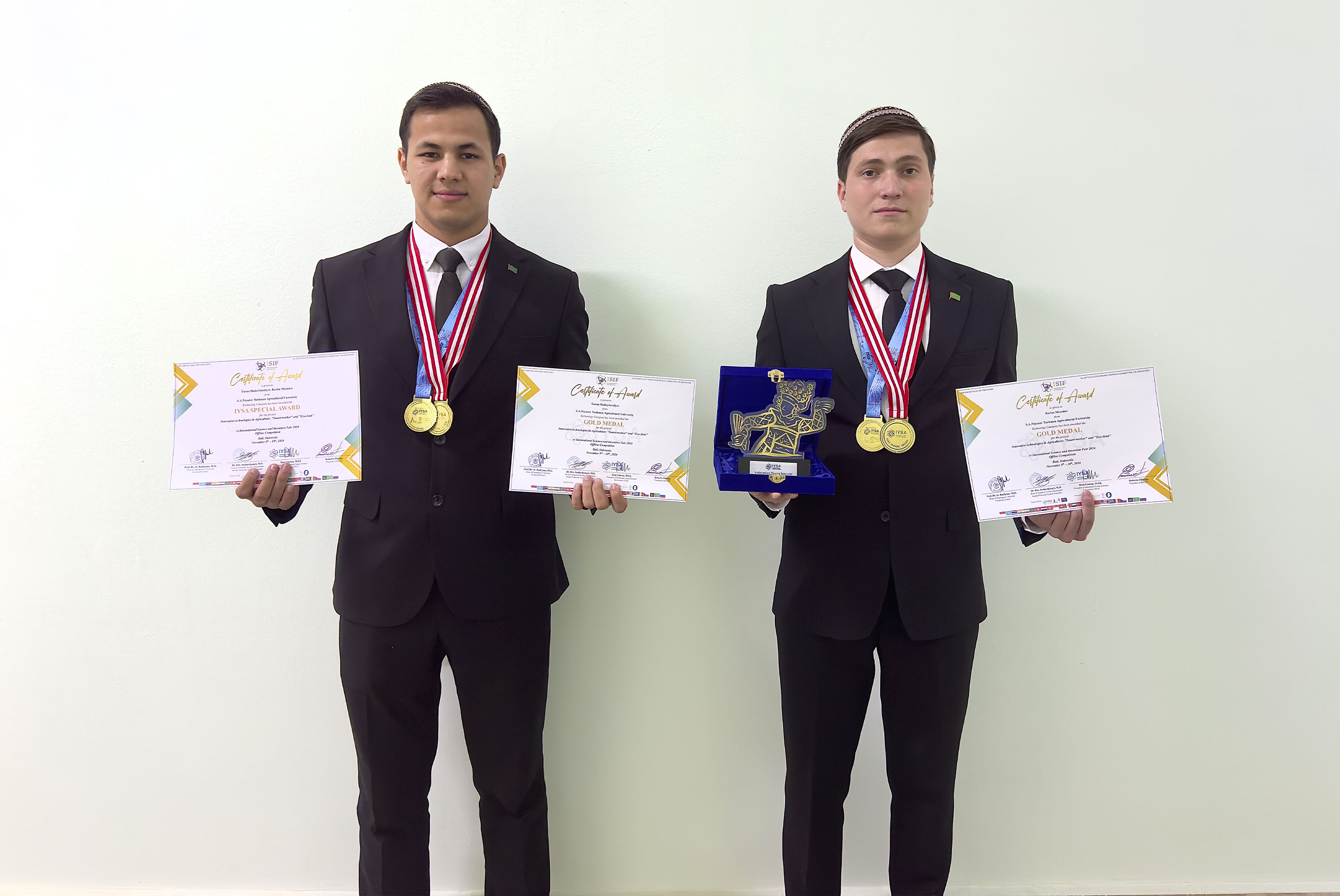 GOLD MEDALS OF VI INTERNATIONAL SCIENCE AND INVENTION FAIR 