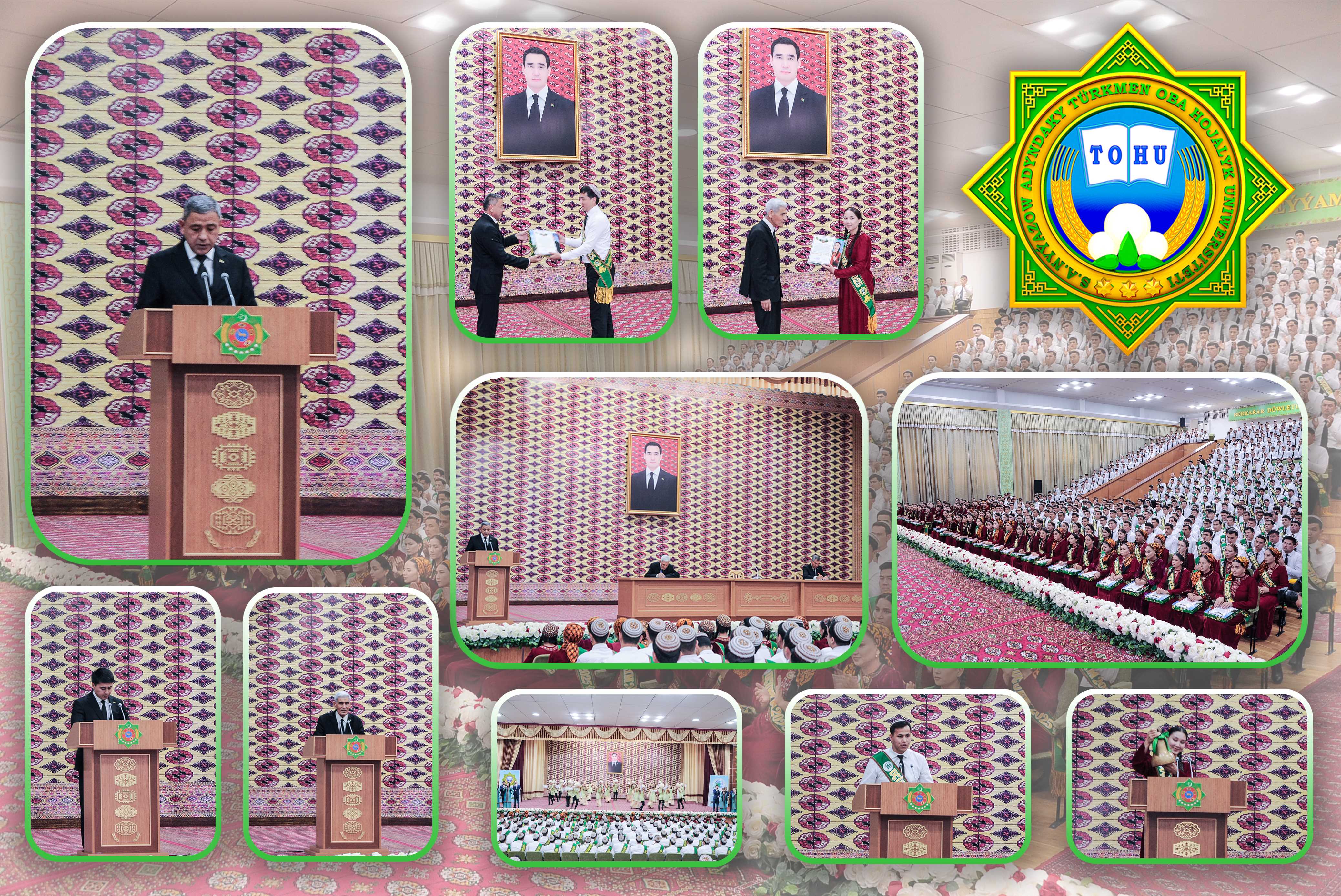 GRADUATES WERE WISHED A GREAT  SUCCESS