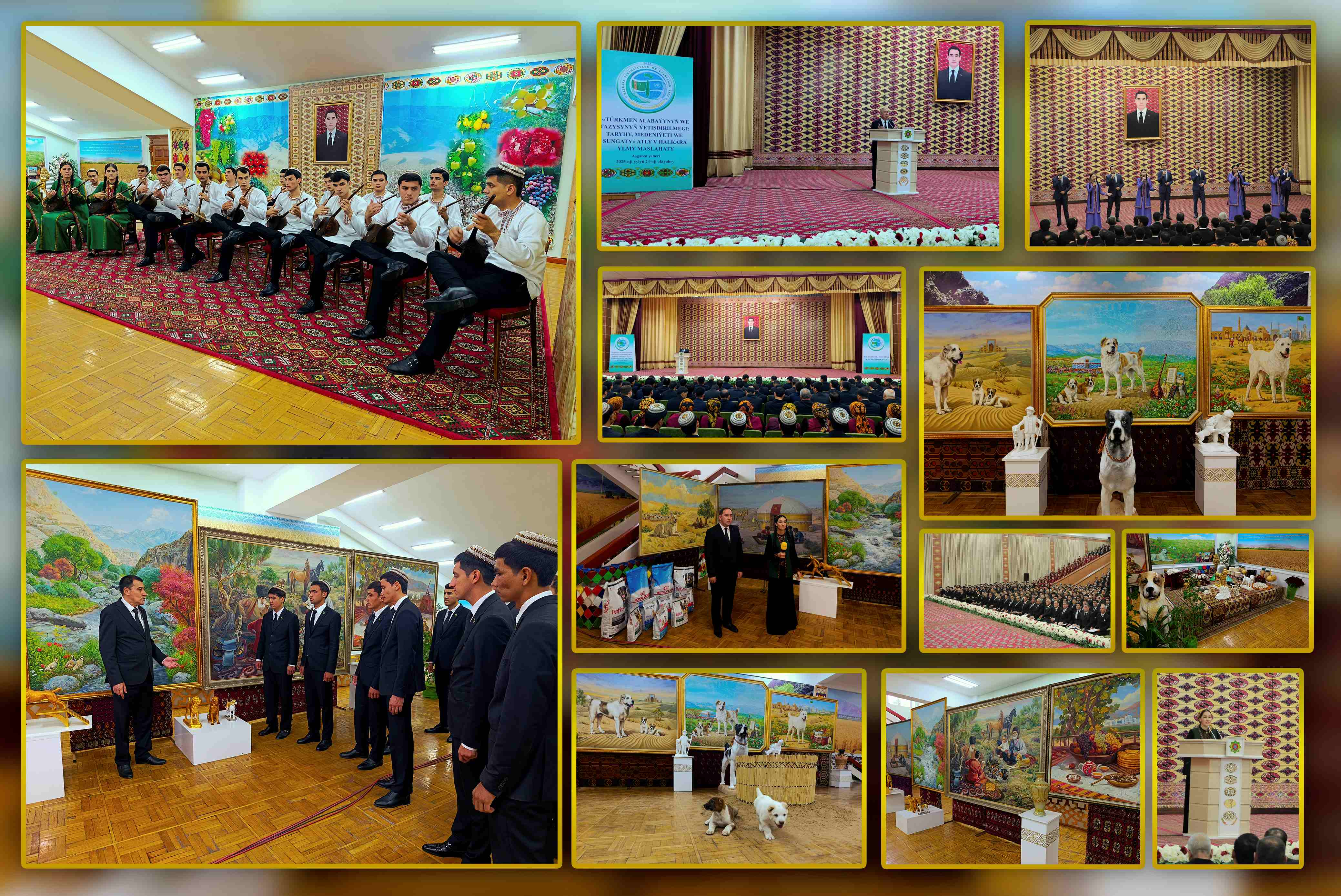 РАЗВЕДЕНИЕ ТУРКМЕНСКИХ АЛАБАЕВ И ТАЗЫ (БОРЗЫХ): ИСТОРИЯ, КУЛЬТУРА И ИСКУССТВО