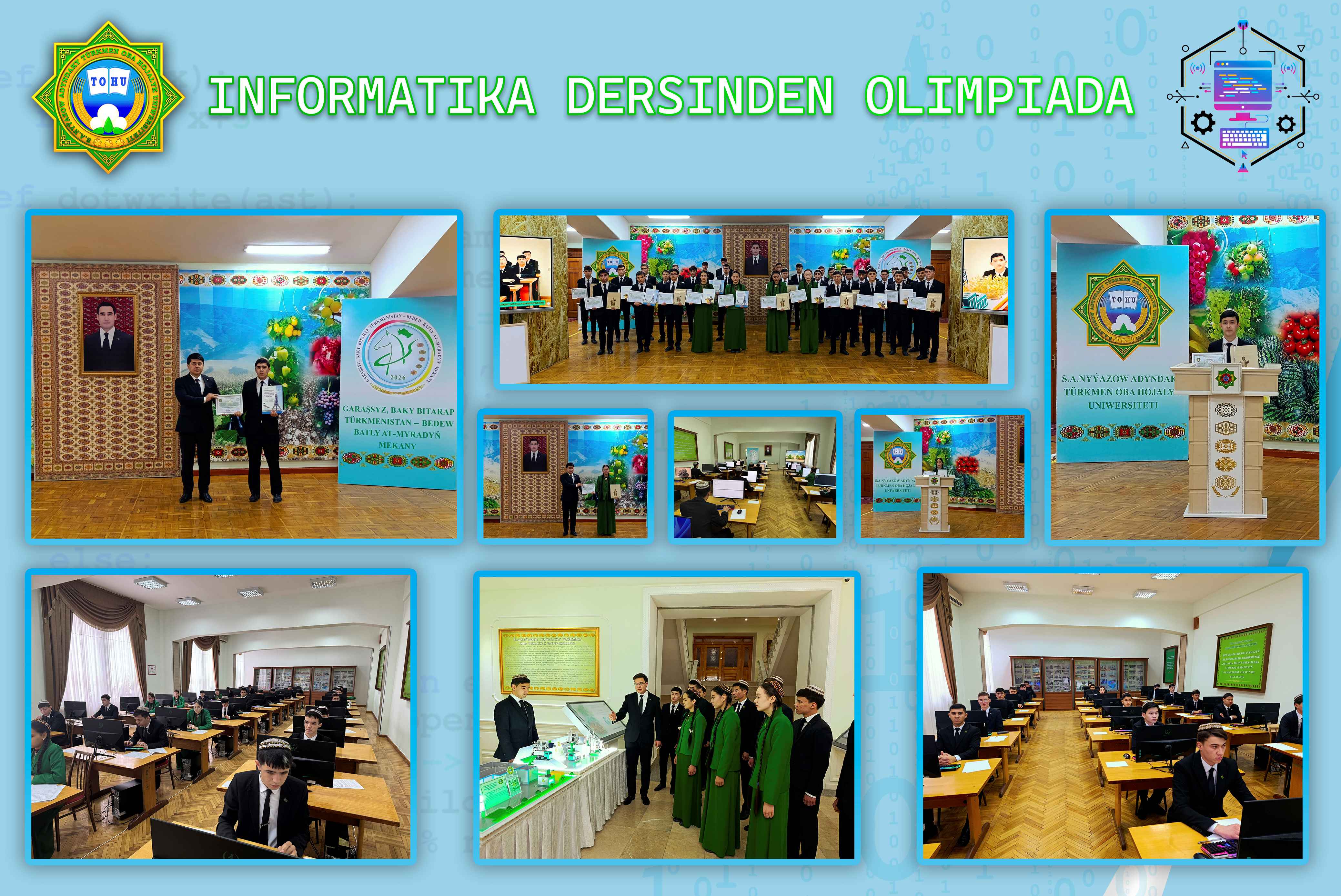 ÝURDUMYZYŇ MEKDEP OKUWÇYLARY TAÝÝARLYKLARYNYŇ ÝOKARY DEREJESINI GÖRKEZDILER